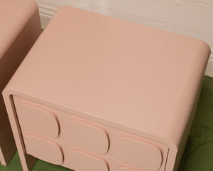 Melody Mauve Mod Nightstands