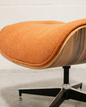 Load image into Gallery viewer, Tangerine Tweed Chair and Ottoman
