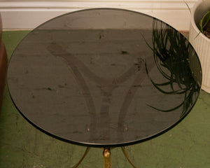 Smoked Glass Table