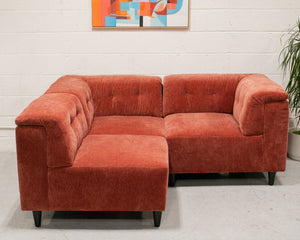 3 Piece Chelsea Sofa in Paprika