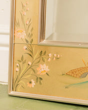 Load image into Gallery viewer, LaBarge Reverse Painted Chinoiserie Mirror
