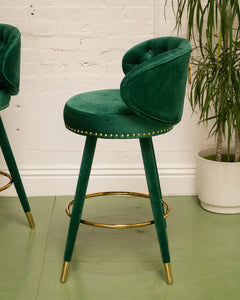 Valentino Stool in Green