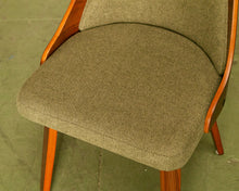 Load image into Gallery viewer, Olive Green Tweed Chairs
