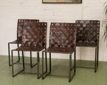 Load image into Gallery viewer, Leather Strap Rustic Chairs
