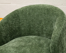 Load image into Gallery viewer, Dark Green Aria Swivel Chair
