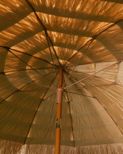 Vintage Outdoor Table with Umbrella