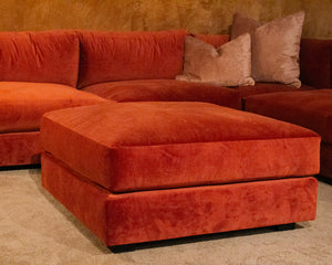 Sebastian 7 Piece Sofa in Rust