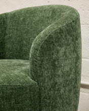 Load image into Gallery viewer, Dark Green Aria Swivel Chair
