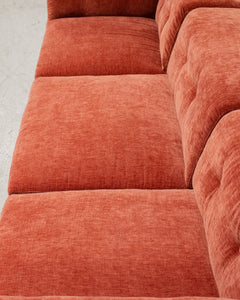 3 Piece Chelsea Sofa in Paprika