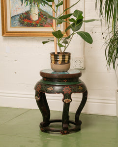 Vintage Chinese Cloisonne Chinoiserie Plant Stand Jardiniere