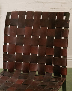 Leather Strap Rustic Chairs