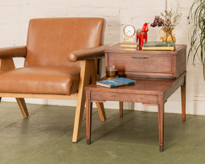 Walnut Kent Coffey Side Tables