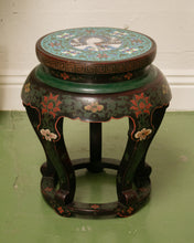 Load image into Gallery viewer, Vintage Chinese Cloisonne Chinoiserie Plant Stand Jardiniere
