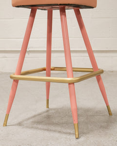 Corral Pink Barstools