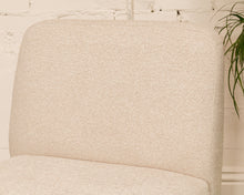 Load image into Gallery viewer, Modern Oatmeal Chenille Tweed Lounge Chair
