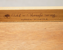 Load image into Gallery viewer, Antique Oak Roll Up Desk
