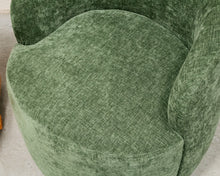 Load image into Gallery viewer, Dark Green Aria Swivel Chair
