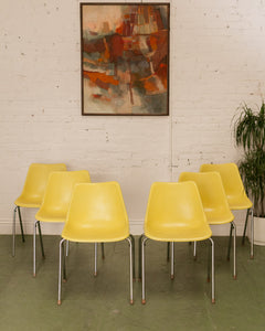 Sunshine Yellow Vintage Chairs