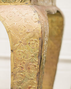 Embossed Gold Table