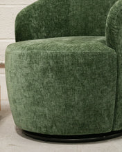 Load image into Gallery viewer, Dark Green Aria Swivel Chair
