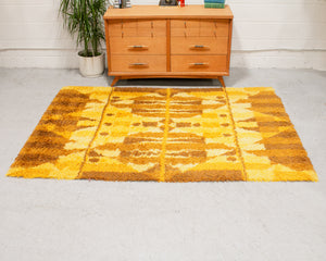 Brown Rya Rug