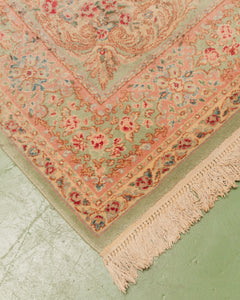 Pink Pastel Antique Rug