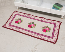 Load image into Gallery viewer, Roses Runner Rug Needlepoint
