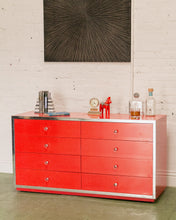 Load image into Gallery viewer, Rare Thomasville Cherry Red Dresser
