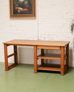 Rustic Oak Desk