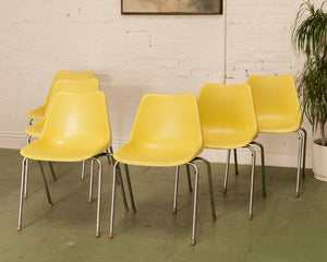 Sunshine Yellow Vintage Chairs