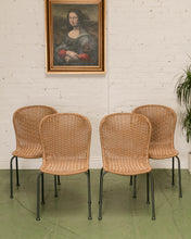 Load image into Gallery viewer, Faux Rattan Dining Chair
