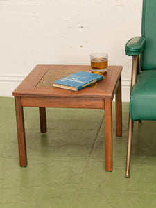 Brown Saltman by John Keal Walnut and Enameled Side/End Table, Sold Separately