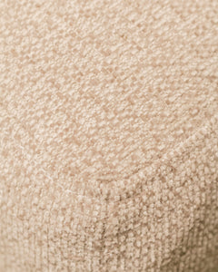 Modern Oatmeal Chenille Tweed Lounge Chair