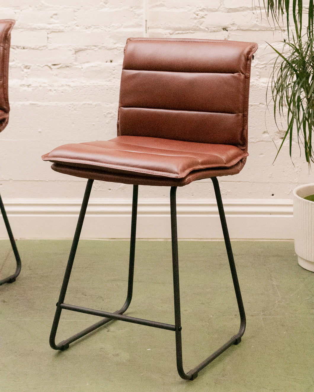 Modern Industrial Style Counter Stool