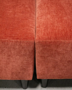 2 Piece Chelsea Sofa in Paprika