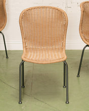 Load image into Gallery viewer, Faux Rattan Dining Chair
