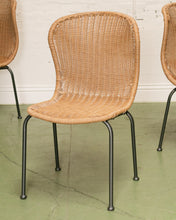 Load image into Gallery viewer, Faux Rattan Dining Chair
