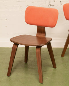 Bent Wood Dining Chair in Peach