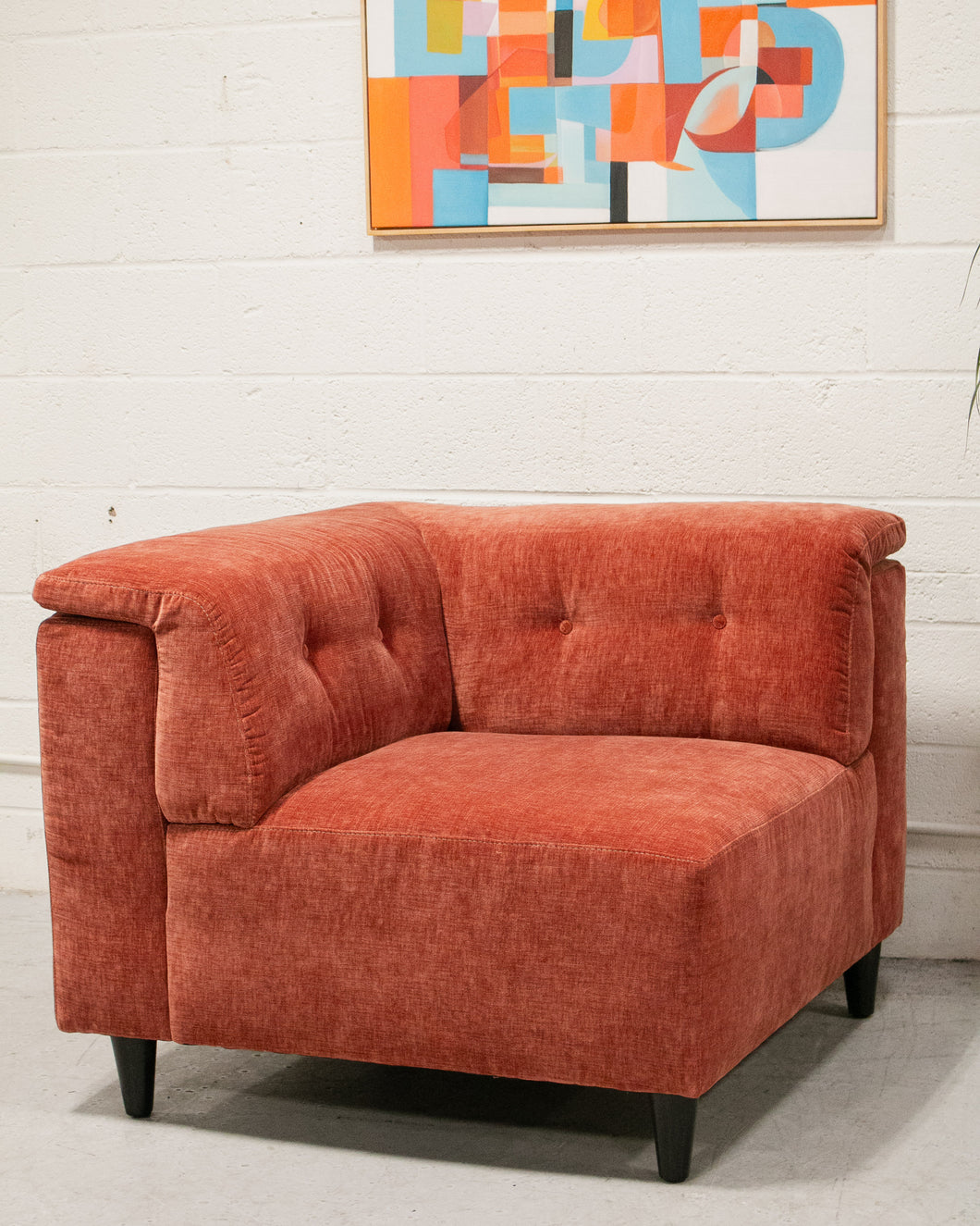 Chelsea Sofa in Paprika Corner Piece