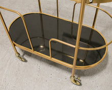 Load image into Gallery viewer, Bella Gold Oval Barcart
