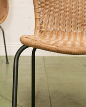 Load image into Gallery viewer, Faux Rattan Dining Chair
