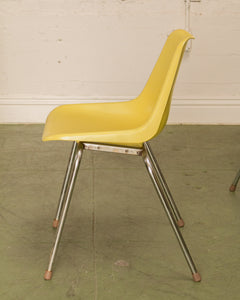 Sunshine Yellow Vintage Chairs