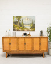 Load image into Gallery viewer, Caning Mid Century Vintage Chest of Drawers
