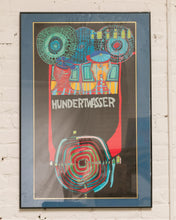 Load image into Gallery viewer, World Tournee by Hundertwasser  Unique Poster Published by Gruener
