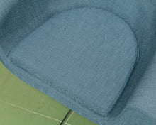 Load image into Gallery viewer, Blue Vintage Swivel Chair
