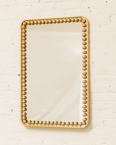 Rectangular Gold Decorated Mirror