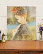 Load image into Gallery viewer, Little Girl Child Oil Painting
