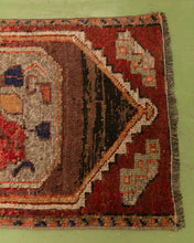 Load image into Gallery viewer, Vintage Hand-knotted Wool Rug, Circa 1950&#39;s Turkish Kars Rug
