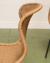 Load image into Gallery viewer, Faux Rattan Dining Chair
