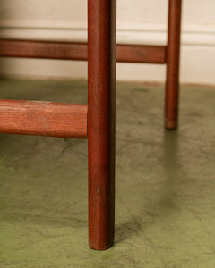 Travertine Top Side Table